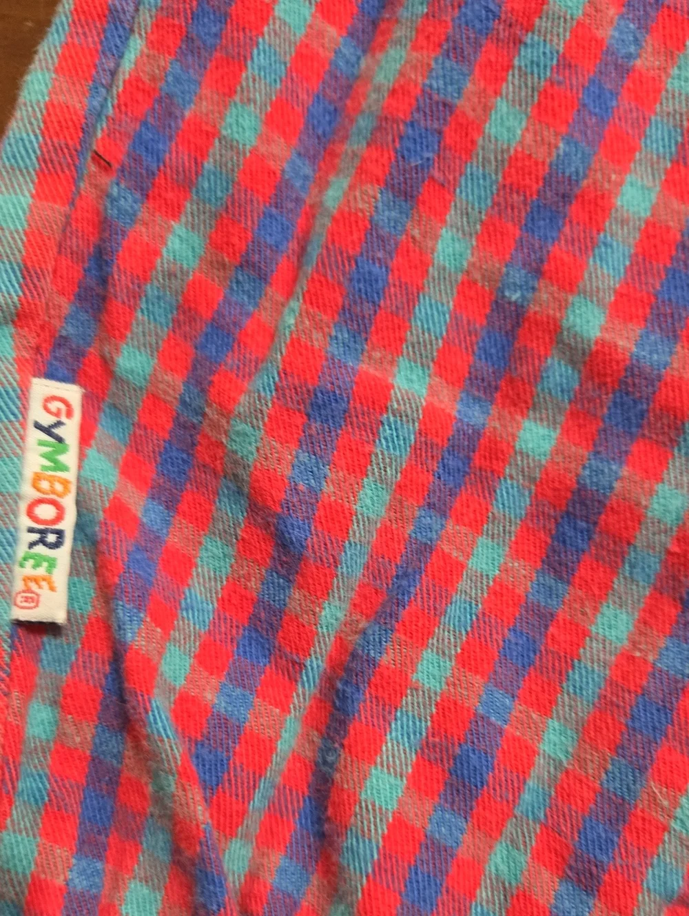 Vintage Rainbow Tag Gymboree Overalls  Xsmall